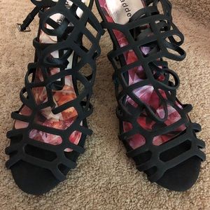 Women’s strappy heels